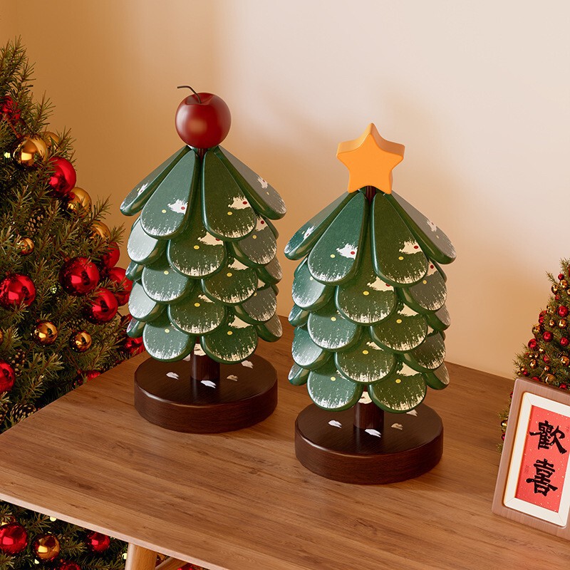 Christmas Tree Heat Insulation Mat, Creative Home Dining Table Decoration, Solid Wood Anti-Scalding Pot Mat, High Aesthetic Coaster and Bowl Mat Christmas Tree Heat Insulation Mat, Creative Home Dining Table Decoration, Solid Wood Anti-Scalding Pot Mat, High Aesthetic Coaster and Bowl Mat