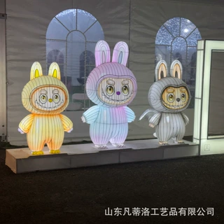 海洋动物十二生肖造型花灯 户外防水节日灯组 外贸跨境可搭配