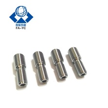 钛合金机米螺丝 转换螺丝M8 M12 M16 M18 3/8 1/2