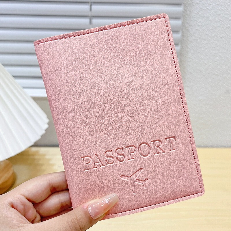 旅行書類バッグ、新しい多機能カードホルダー、女の子向けのかわいい漫画の見栄えの良いパスポート収納フォルダー|undefined