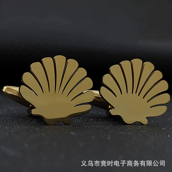 Gold-cufflinks 1 pair