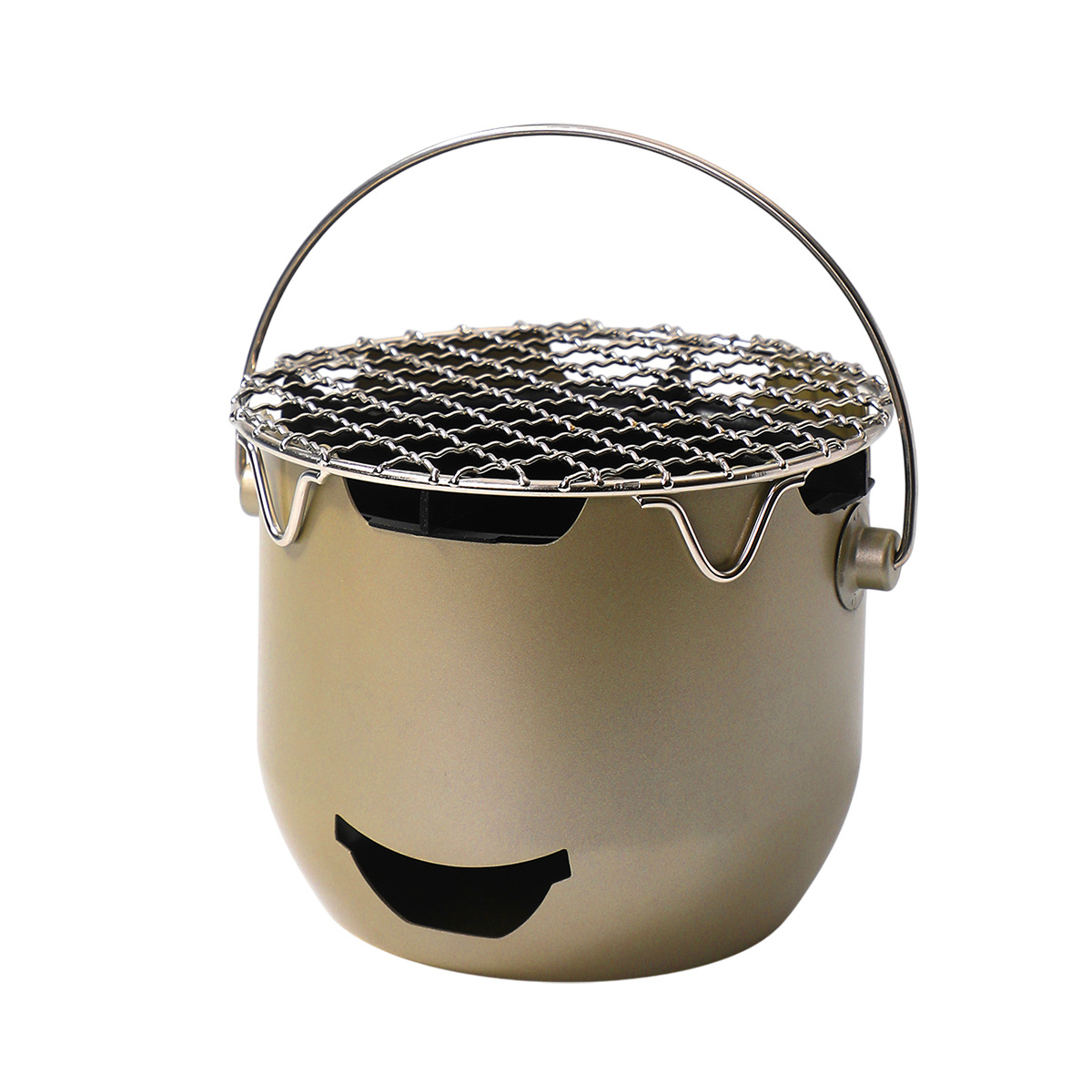 ポータブルティースーツ、アウトドアキャンプバーベキューストーブ、ミルクローストティーストーブ、ミニ小型木炭ストーブ