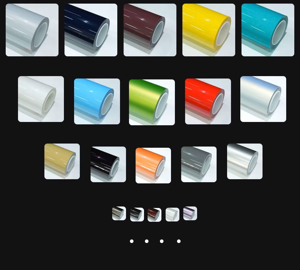 Moon Shadow full roll PCU embedded polycarbonate car clear coat protective film ppf tpu invisible car wrap