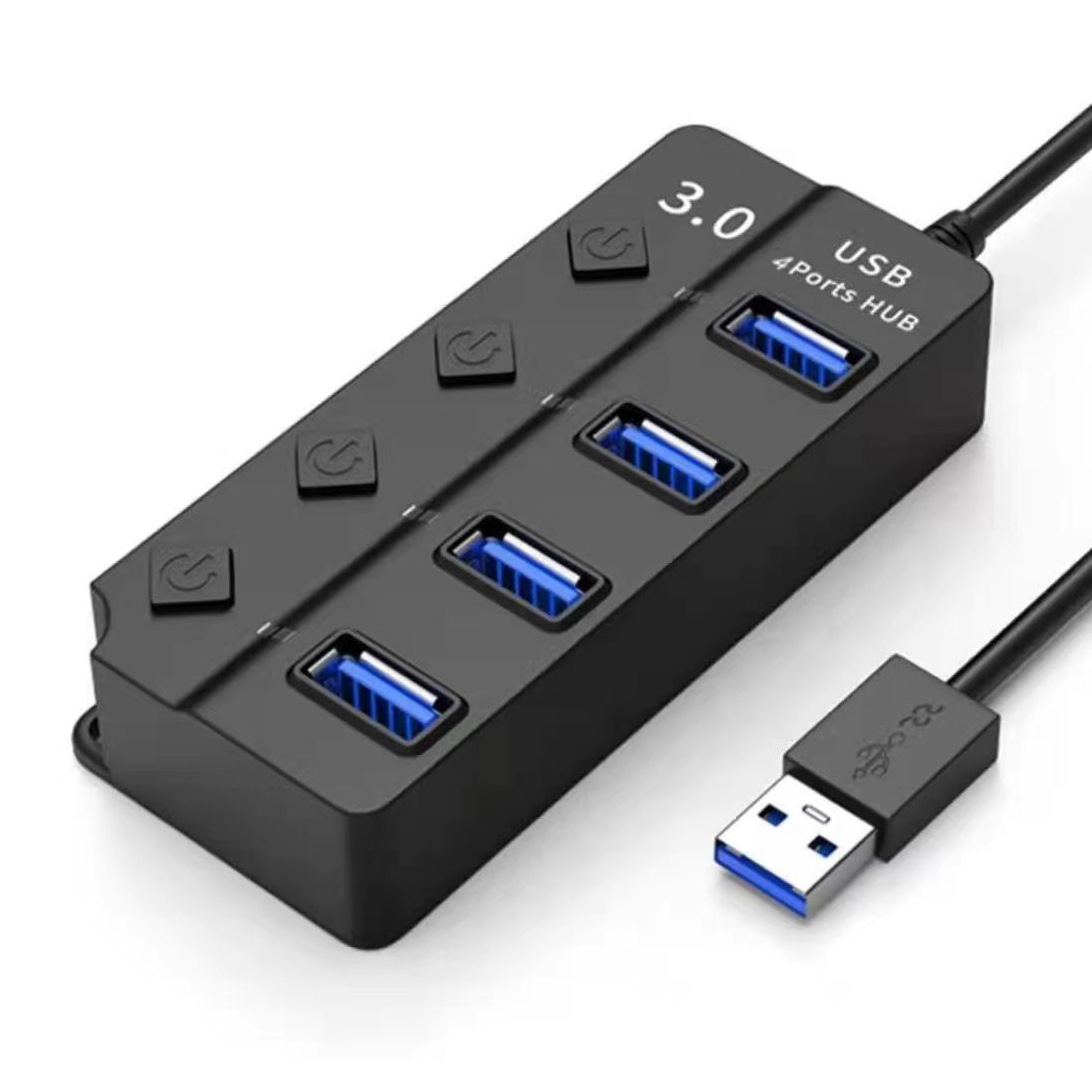 FUENTE fabricante divisor Drive-free Hub extender un arrastre siete puertos interruptor independiente 2.0 usb3.0hub