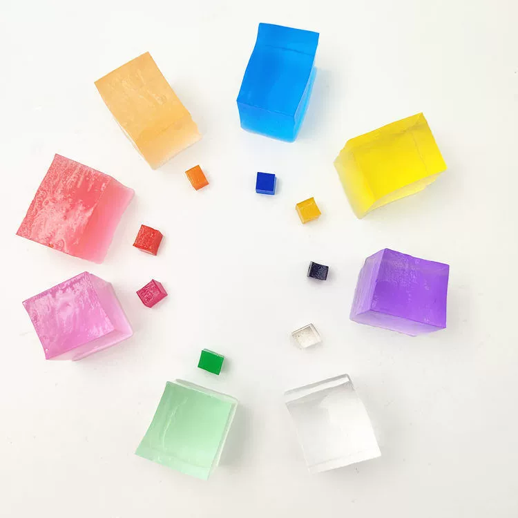 Квадратные бусы, замоченные большими бусинками, хрустальные бусы, гидропонные бусы, светящиеся, хрустальные бусы, грязь, поглощающие бусы, бусы, морской Губка Боб