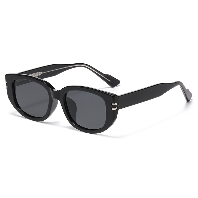 Polarized Cat Eye Sunglasses For Women Small Frame Acetate Shades_voghion.com