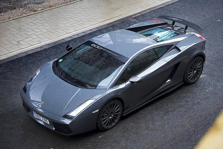 Applicable to Lamborghini Lamborghini gallardo gallardo carbon fiber modified tail wing wing