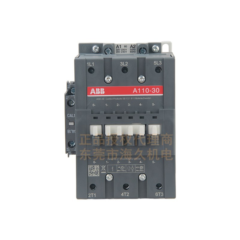 ABB低压交流接触器A110-30-11*220-230V；1SFL451001R8011现货