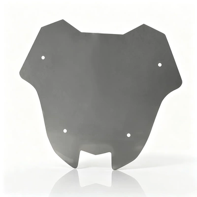 Suitable for Yamaha Xmax300 Front Windshield V3 Thai Version Modified Racing Windshield Model 25-26 (Motorcycle front windshield) - gray