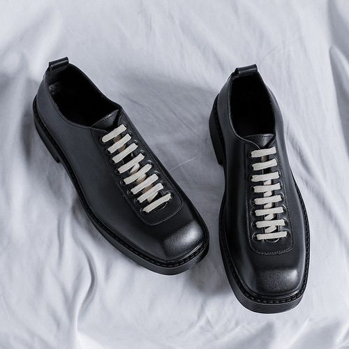 Autumn fashion casual small leather shoes for men Korean style British suits business men's shoes new Hong Kong trend shoes 20189-R