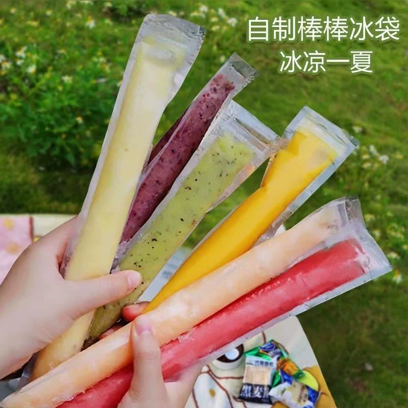 Одноразовые ледяные мешки для мороженого DIY самодельные измельченные ледяные палочки