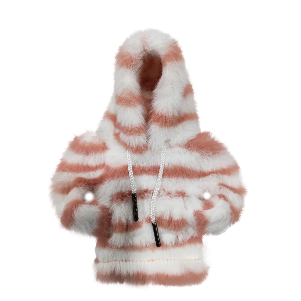 Cross-border plush car gear lever decorative gear handle headgear vests with hat lining protection anti-hand lever gear shift position accessories