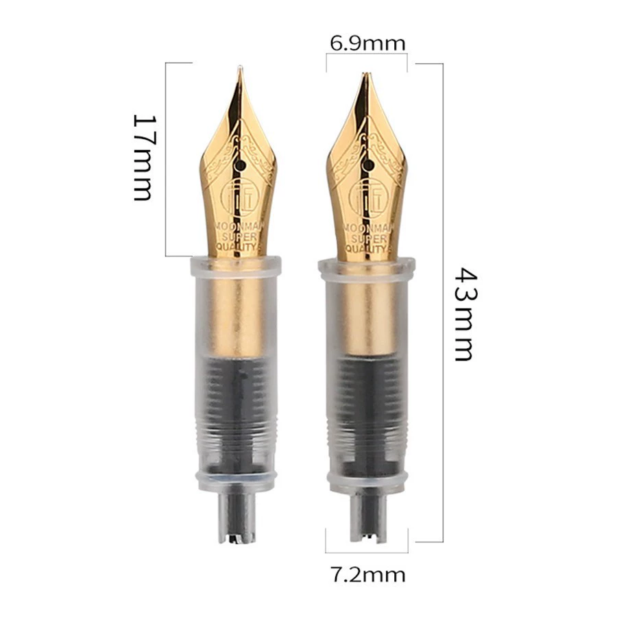 П Pills Second Generation Pen 26#Tip EF Special F Squadia Square Points to replace the inner core accessories tool