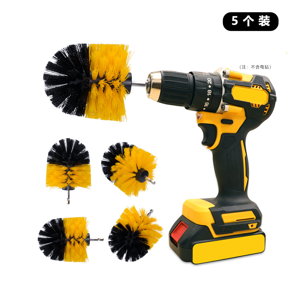 노란색, 5개 팩, PP