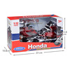 WELLY Honda, realistic metal heavy motorcycle, car model, scale 1:12, 2020