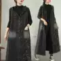 大码宽松带帽撞色背心