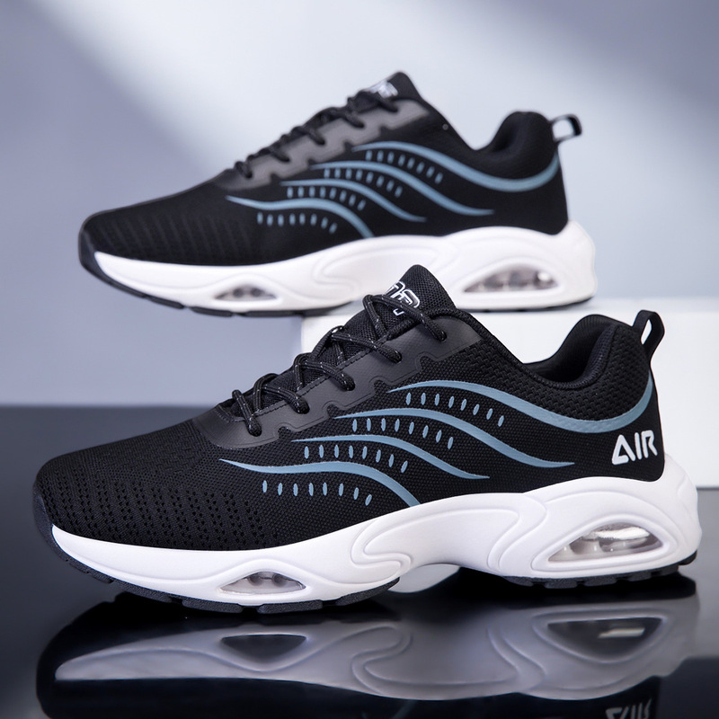 48 Extra Large Size 47 Men's Breathable Mesh Air-Cushioned Sports Shoes Lightweight Non-Slip Wear-Resistant Running Shoes Thick-Soled Casual Shoes