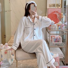 可爱睡衣女冬珊瑚绒韩版卡通甜美秋冬季法兰绒学生冬天家居服套装