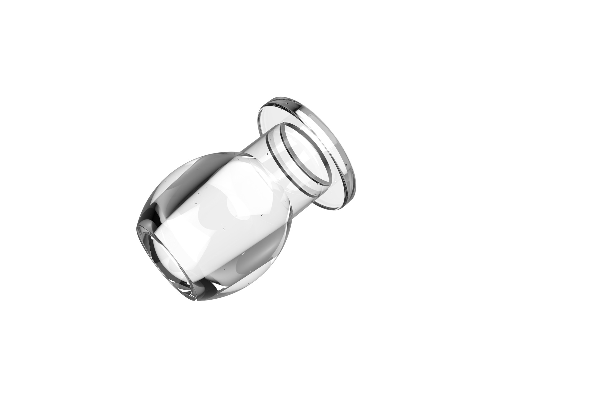 中空大中小号透明色肛塞