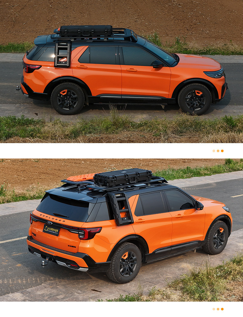 Roof Rack for Ford Edge, Edge L, Bronco, and Ford Explorer