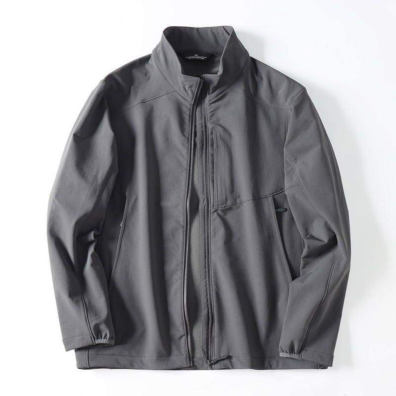 Mx Series! Urban High-End! 3D Tailoring! 26 Spring Men's Waterproof Quick-Dry Stretch Softshell Jacket Mx Series! Urban High-End! 3D Tailoring! 26 Spring Men's Waterproof Quick-Dry Stretch Softshell Jacket