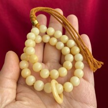 直播供货文玩驼骨圆珠桶珠香香素珠骨雕DIY配饰现货批发