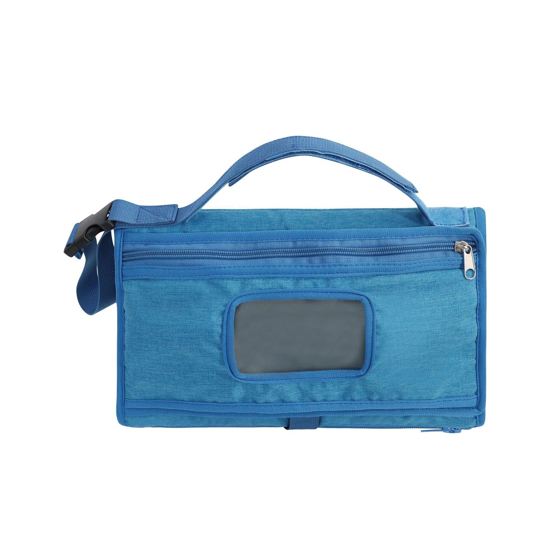 Ventas transfronterizas calientes impermeable diafragma de bebé novato papás cambiando pañales almohadilla colgante bolsa de almacenamiento plegable