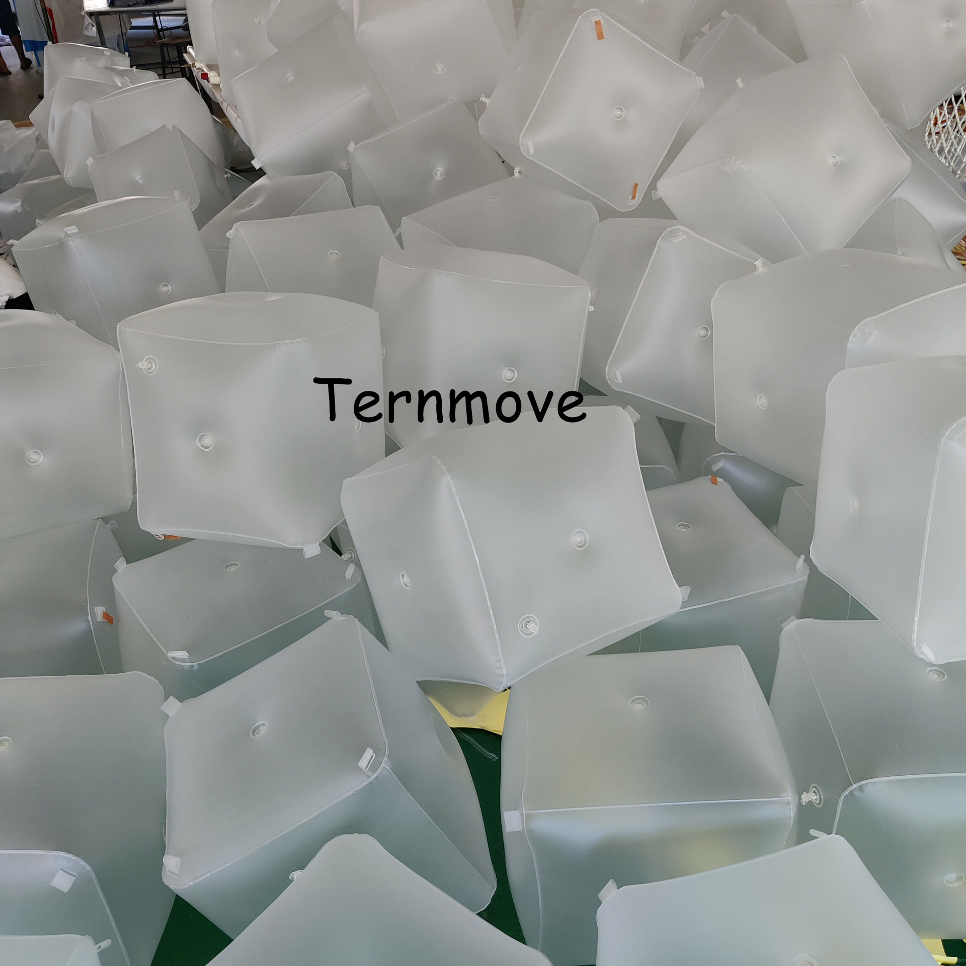 充气方块气模空气马甲ins抖音打卡拍照网红展台磨砂正方形魔方