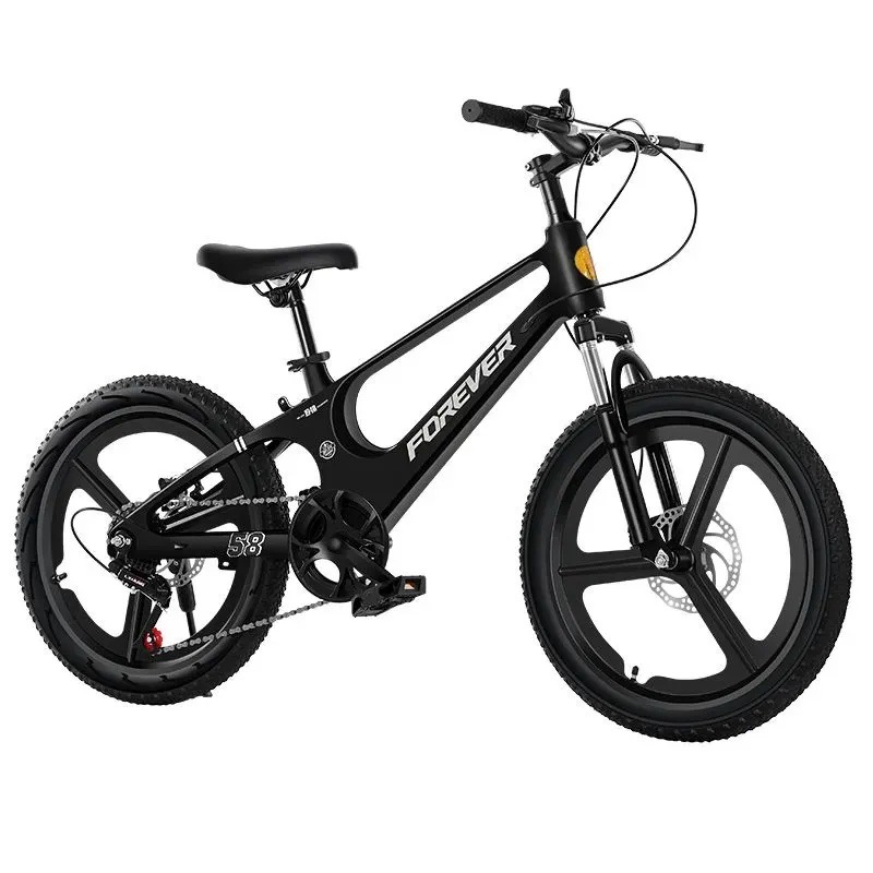 Bicicletas infantiles permanentes 18 / 20 / 22 pulgadas de amortiguación para niños de edad media y mayor, bicicleta de montaña de cambio de velocidad