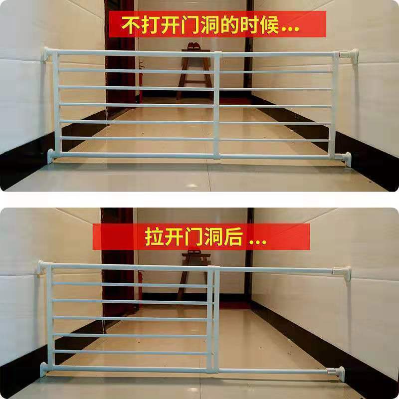 免打孔宠物狗狗围栏栅栏室内厨房家用伸缩挡板小型犬泰迪隔离门栏|undefined