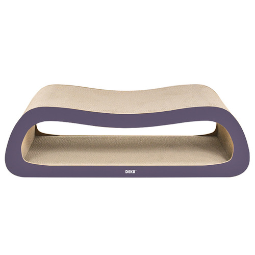 Deku 1 meter extra large corrugated paper cat scratching board, not easy to shed crumbs, cat toy, scratch-resistant cat supplies, all-in-one multi-fat cat