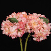 Cross -border new simulation flower roasted antidium baked border autumn retro artificial flower home hotel decorative hydrangea