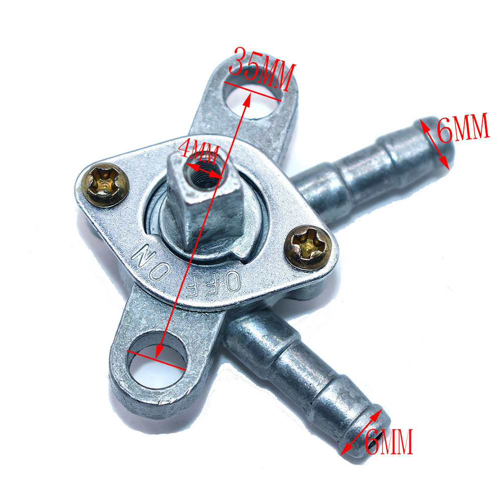 Accesorios de modificación de motocicleta interruptor scooter interruptor de aceite interruptor de tanque de combustible interruptor de circuito de aceite olla de aceite interruptor de Tanque de combustible auxiliar