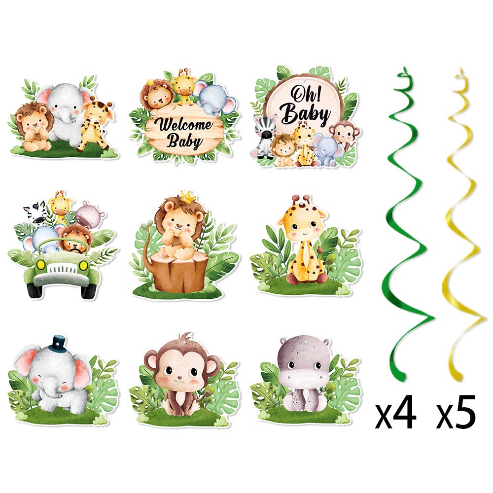 Nueva fiesta de cumpleaños decoración pastel plug-in Oh bebé tirar bandera bienvenida bebé escena diseño Accesorios