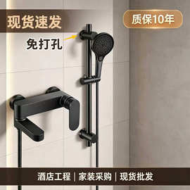 铜浴缸淋浴龙头冷热混水阀双出水切换卫生间洗澡花洒一体混合阀