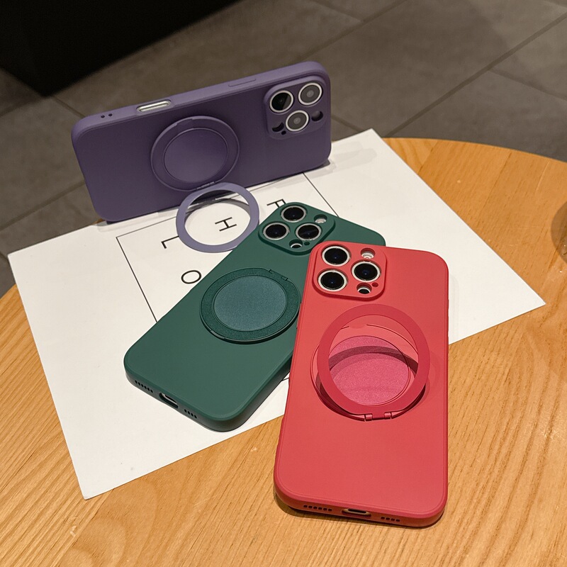 Apple 17 Magic Cube、Apple 17 Proスタンド、液体シリコン17 Pro Max、無地フルカバー16 Pro Maxに適用|undefined