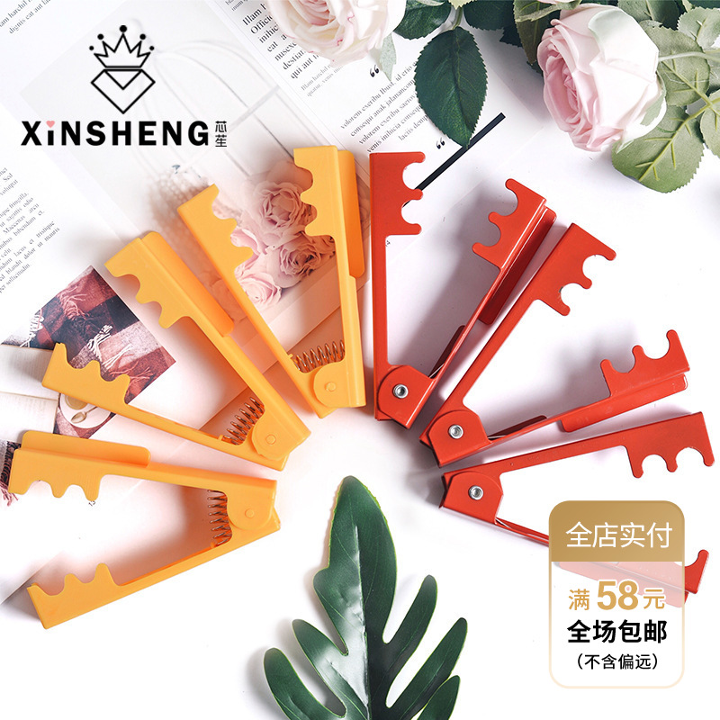 厂家直销打刺钳去刺器夹子玫瑰花铁质塑料花店用花艺包装花艺工具