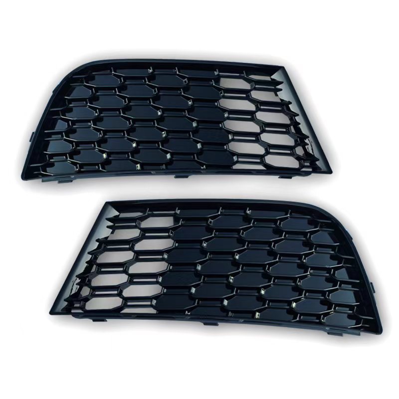 Suitable for 17 18 19 20 Audi A3 Fog Light Frame Modification S3Rs3 Honeycomb Bright Black Sline Special