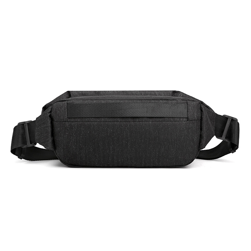 Transfronterizo nueva moda oscuro funcional crossbody bolsa al aire libre de la calle de los hombres bolsa de pecho impermeable deportes bolso de la cintura
