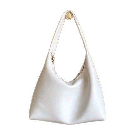 2025 New Casual Underarm Bag with Large Capacity, Versatile Texture, Korean Style, Simple and Unique, Sluggish Style Tote Shoulder Bag