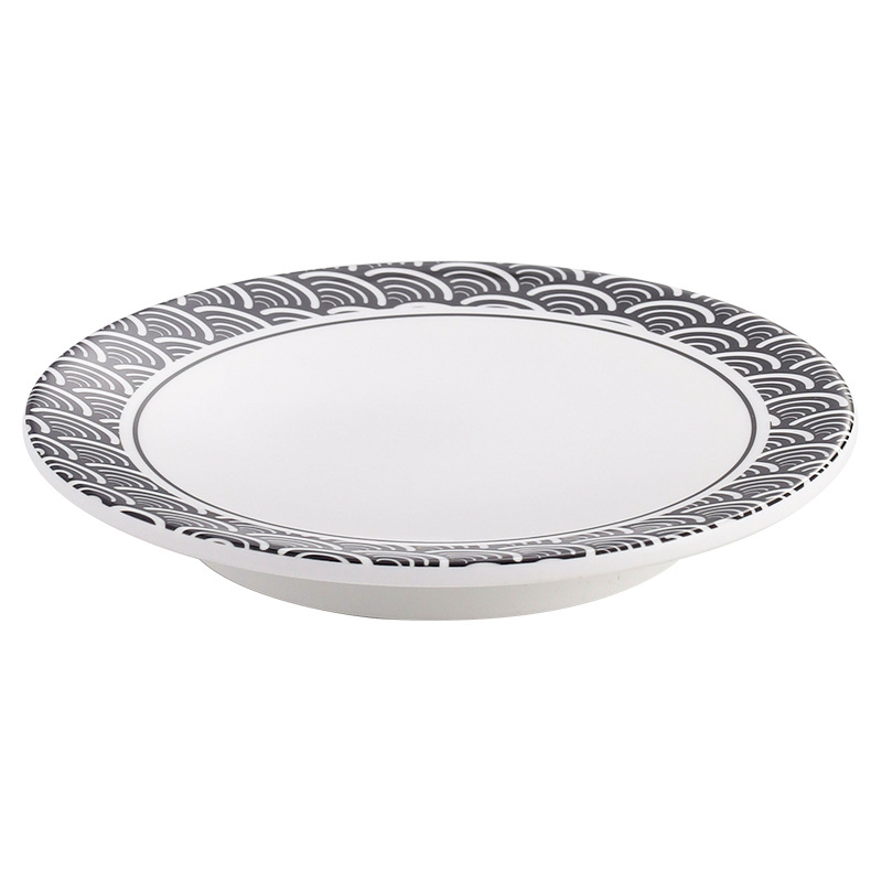 Mentaline Creative Cruestount Clound Plate Unferment Forcaine Restaurant Restaurant Restoning Sushi Plastic Snack Set Set Antuctity Commercial