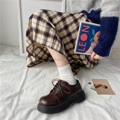 鞋子女2025新款日系小皮鞋复古英伦风jk皮鞋学院风韩版厚底百搭鞋