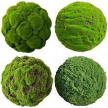 苔藓球球圆球绿球景观造景植物软装青苔球吊装苔癣绿植球形彭泉