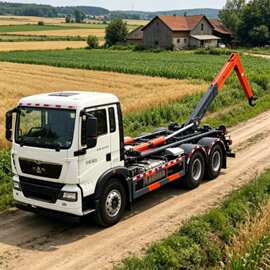 LDH5250ZXXZZ 勾臂式垃圾车 大型园区大容量勾臂式垃圾转运车