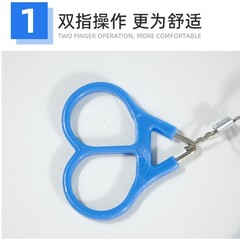 Third-generation chain saw stainless steel wire saw rope chain saw camping outdoor tools wire saw grass cutting saw
