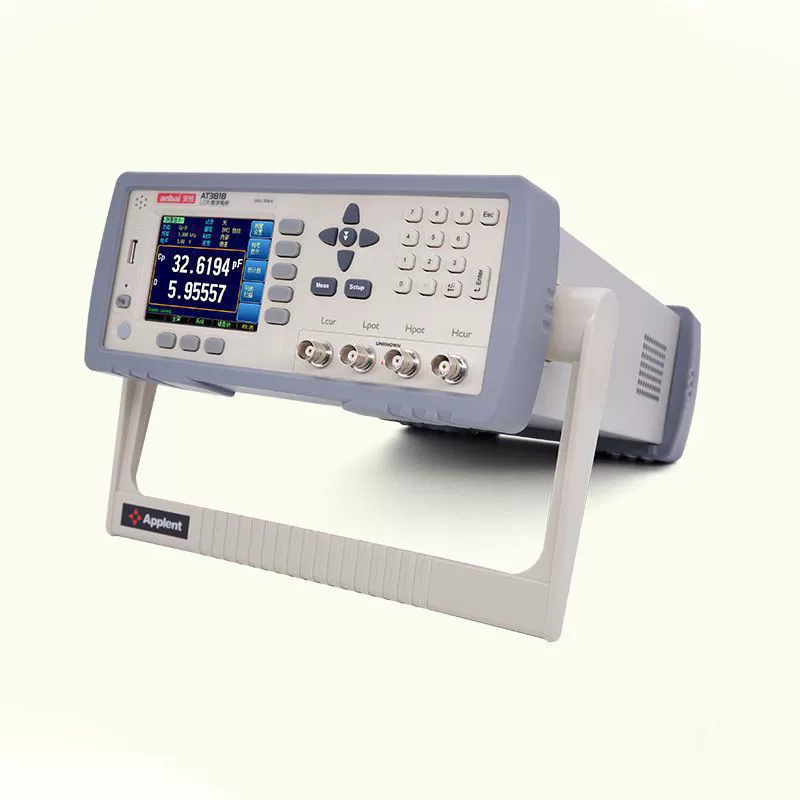 Amber AT3818 высокая точность LCR цифровой мост прибор частоты 300 кГц точность 0.05%