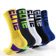 Sports straight line mid-tube socks, manufacturer wholesale socks, European foreign trade single-tail single goods socks, actual basketball socks