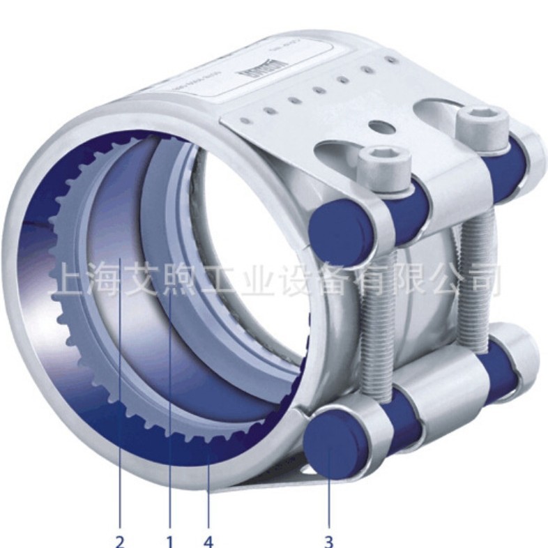 GR齿环型管道连接器 316L不锈钢管道连接器 船用管道连接器