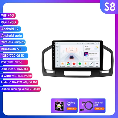 Android HD car modified | DVD Navigation - 7862-wifi-4glte-version-carplay-eight-core-8128g-9inch-suitable-for-09-13-buick-regal-opel
