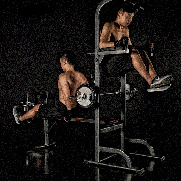 Suministro directo de fábrica inicio push rack barras paralelas individuales pull-up sit-up Barbell Trainer vuelo de aves taburete fitness